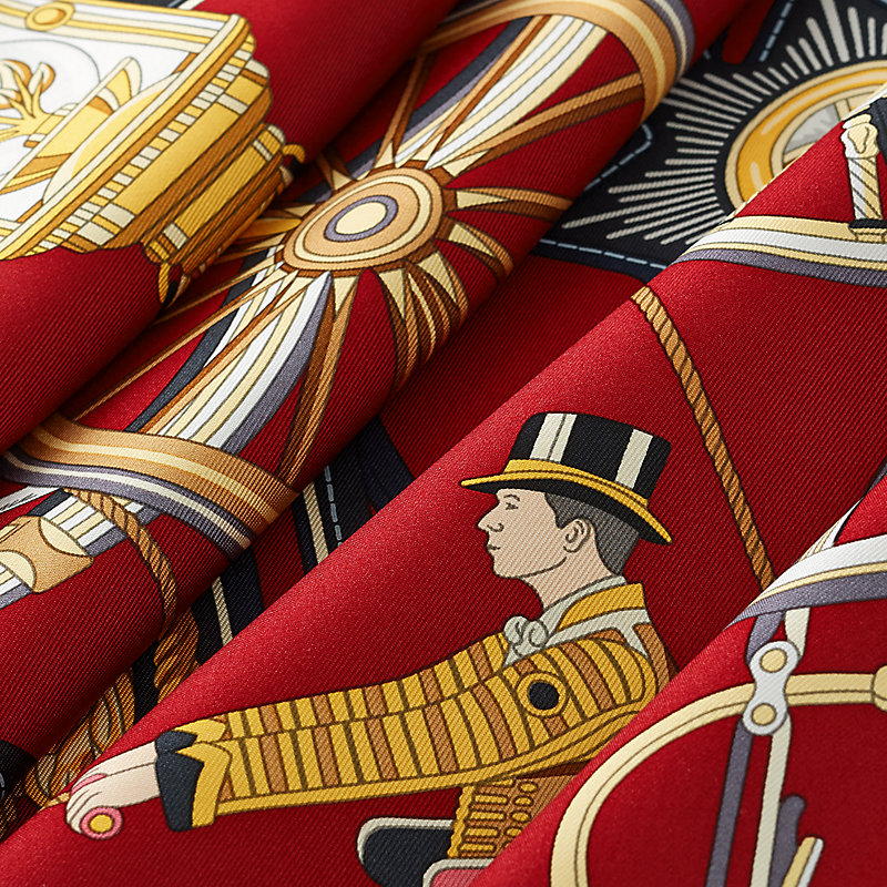 Stately Wheels scarf 90 | Hermès USA